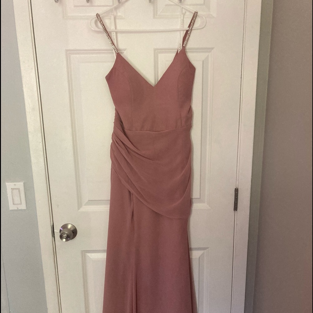 Azazie Dusty Rose Bridesmaid Dress